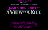 [James Bond 007: A View to a Kill - скриншот №1]