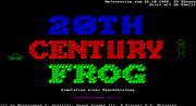 20th Century Frog