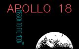 [Скриншот: Apollo 18: Mission to the Moon]