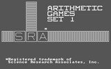 [Скриншот: Arithmetic Games Set 1]