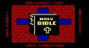 Bible Jumbles 1 - Names