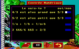 [Скриншот: La Bosse des Maths 5ème]