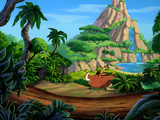 [Disney's Hot Shots CD-ROM Game - Timon & Pumbaa's Jungle Pinball - скриншот №4]