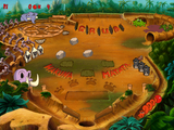 [Disney's Hot Shots CD-ROM Game - Timon & Pumbaa's Jungle Pinball - скриншот №10]