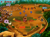 [Disney's Hot Shots CD-ROM Game - Timon & Pumbaa's Jungle Pinball - скриншот №14]