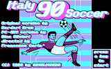 [Скриншот: Italy '90 Soccer]