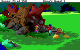 [Скриншот: King's Quest I: Quest for the Crown]
