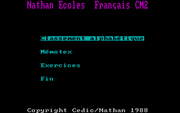 Nathan Ecoles: Français CM2