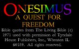 [Onesimus: A Quest for Freedom - скриншот №1]