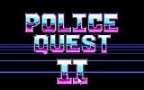 [Police Quest 2: The Vengeance - скриншот №1]