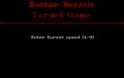 Saddam Hussein Target Game
