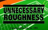 [Unnecessary Roughness - скриншот №1]