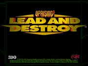 Uprising 2: Lead and Destroy