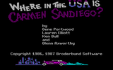 [Скриншот: Where in the U.S.A. Is Carmen Sandiego?]